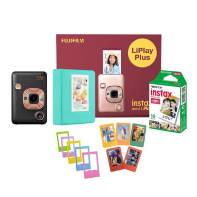 FUJIFILM INSTAX LIPLAY PLUS ELEGANT BLACK COMBO