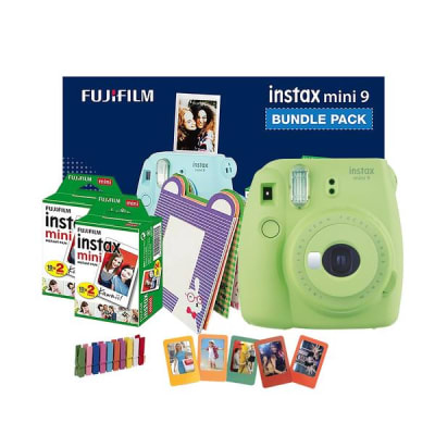 FUJIFILM INSTAX MINI 9 BUNDLE PACK LIME GREEN