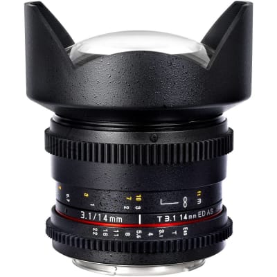 SAMYANG 14MM T3.1 CINE LENS FOR NIKON F-MOUNT