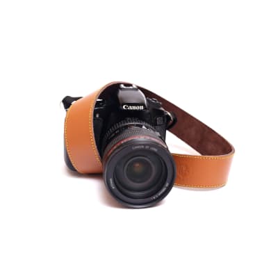 THE WARRIOR (Leather Double Camera Strap Belt with Customised Logo)