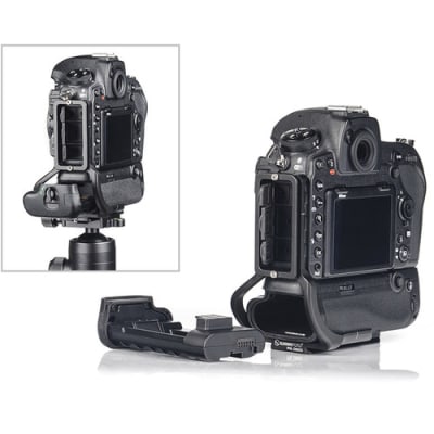 Accommodates Flashes, Lights Or Microphones Aluminum Mini Folding Bracket for Nikon D850 