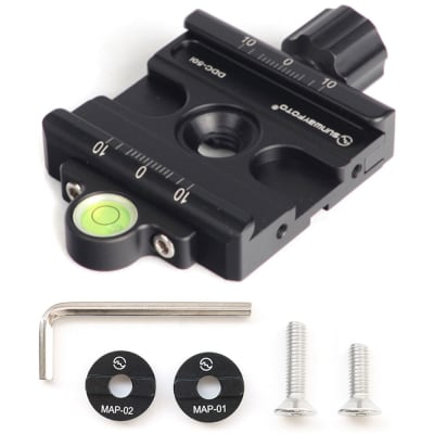 SUNWAYFOTO DDC-50IT 50MM CLAMP CONVERSION KIT WITH ADAPTER BOSS SET