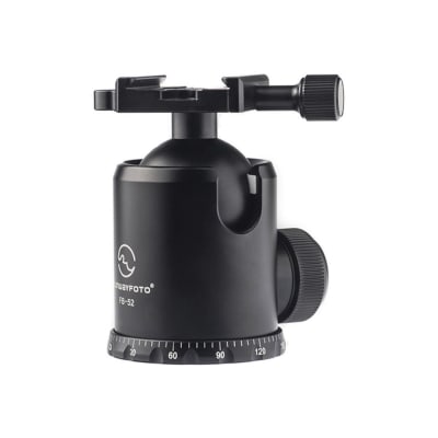 SUNWAYFOTO FB-52 BALL HEAD WITH QUICK RELEASE CLAMP