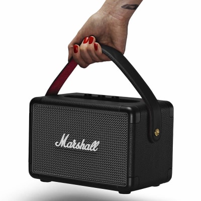 MARSHALL KILBURN II BLUETOOTH Price: India PORTABLE SPEAKER Best thereliablestore.com: (BLACK) Speakers