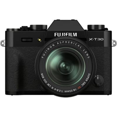 FUJIFILM X-T30 II MIRRORLESS DIGITAL CAMERA WITH 18-55MM LENS (BLACK)