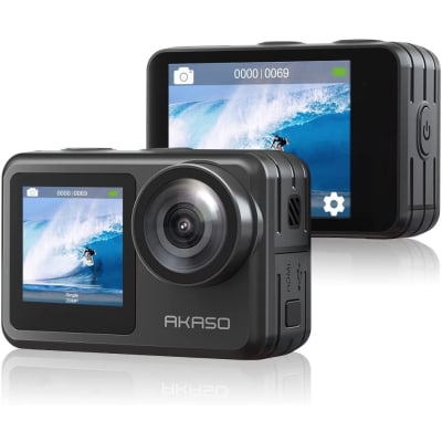 Buy NG Sports Action Camera 4K Touch Black Online in India