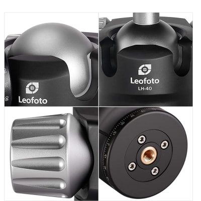 LEOFOTO PROFESSIONAL CARBON FIBER TRIPOD WITH BALL HEAD LS-323C+LH