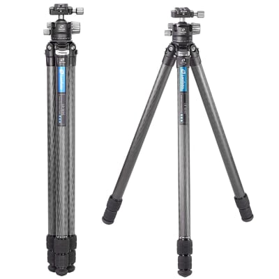 LEOFOTO PROFESSIONAL CARBON FIBER TRIPOD WITH BALL HEAD LS-323C+LH-40