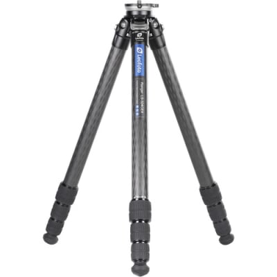 LEOFOTO LS-324CEX RANGER SERIES CARBON FIBER TRIPOD WITH 15° LEVELING BASE (BLACK)