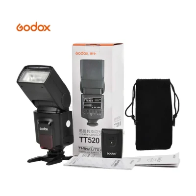 GODOX TT520 II WITH WIRELESS FLASH TRIGGER