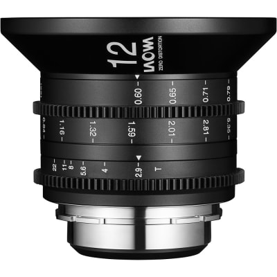 LAOWA 12MM T2.9 ZERO-D CINE LENS (PL MOUNT)