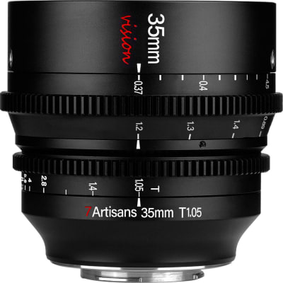 7ARTISANS PHOTOELECTRIC 35MM T1.05 VISION CINE LENS (L MOUNT, FEET/METERS)