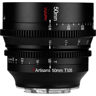 7ARTISANS PHOTOELECTRIC 50MM T1.05 VISION CINE LENS (L MOUNT, FEET/METERS)