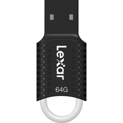 LEXAR 64GB JUMPDRIVE V40 USB FLASH DRIVE (BLACK)