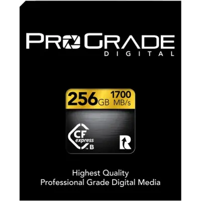 PROGRADE DIGITAL 256GB CFEXPRESS 2.0 TYPE B GOLD MEMORY CARD Best