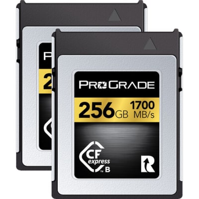 PROGRADE DIGITAL 256GB CFEXPRESS 2.0 TYPE B GOLD MEMORY CARD