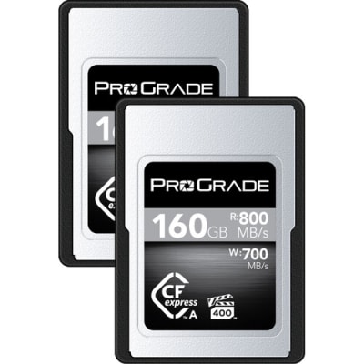 PROGRADE DIGITAL 160GB CFEXPRESS TYPE A COBALT MEMORY CARD (2-PACK)