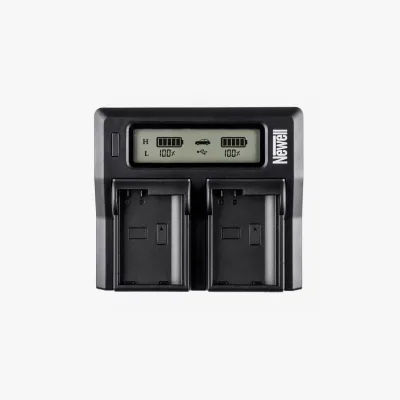 NEWELL DC-LCD DUAL CHANNEL BATTERY CHARGER FOR NP-F970 BATTERY