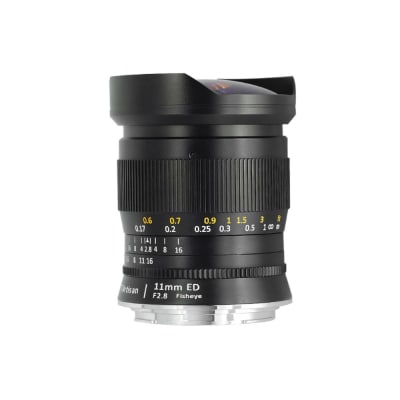 TTARTISAN 11MM F/2.8 FISHEYE LENS FOR NIKON Z / FULL FRAME / BLACK