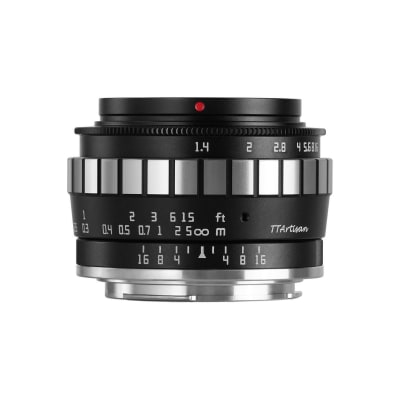 TTARTISAN 23MM F/1.4 LENS FUJIFILM X / APS-C / BLACK + SILVER