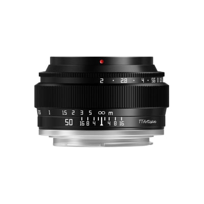 TTARTISAN 50MM F/2 LENS FOR SONY E / FULL FRAME / BLACK