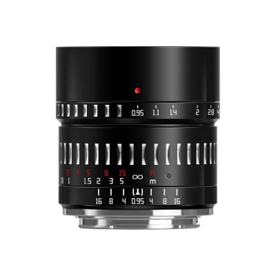 TTArtisan 50mm f/0.95 Lens for Nikon Z / APS-C / Black + Silver