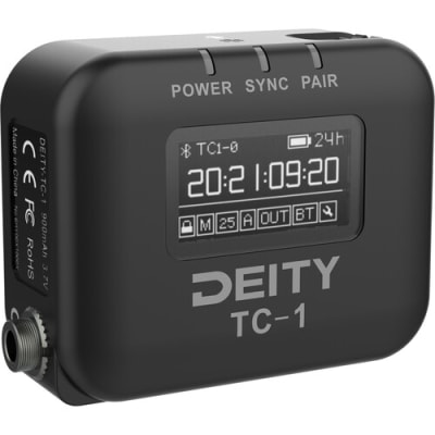 DEITY MICROPHONES TC-1 WIRELESS TIMECODE GENERATOR BOX (BLUETOOTH, 2.4 GHZ)