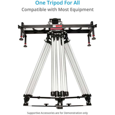 Proaim 100mm Camera Tripod Stand with Aluminum Spreader