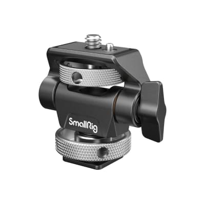 SMALLRIG 2905B SWIVEL AND TILT ADJUSTABLE MONITOR MOUNT WITH COLD SHOE MOUNT