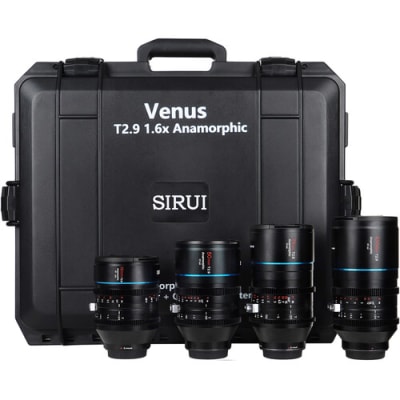 SIRUI T2.9 1.6X FULL-FRAME ANAMORPHIC 4-LENS SET (35/50/75/100MM, RF-MOUNT)