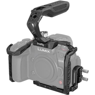 SMALLRIG BLACK MAMBA SERIES CAMERA CAGE WITH TOP HANDLE FOR PANASONIC LUMIX GH6