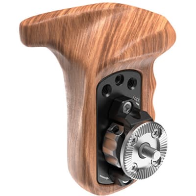 SMALLRIG 1891B LEFT-SIDE WOODEN GRIP WITH ARRI ROSETTE