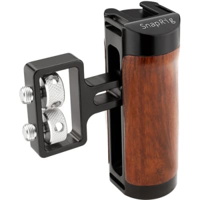 PROAIM SNAPRIG WOOD MINI SIDE HANDLE (1/4”‐20 SCREW MOUNT) WSH‐01