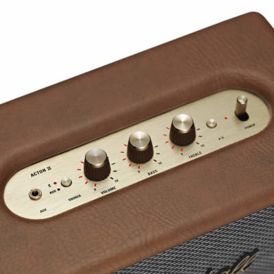 Marshall Acton III Bluetooth Speaker, Brown