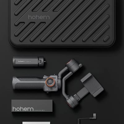 Hohem iSteady M6 Kit 3-Axis Gimbal Stabilizer AI Magnetic Fill Light  Smartphone