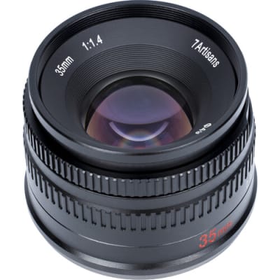 7ARTISANS PHOTOELECTRIC 35MM F/1.4 LENS FOR CANON EF-M (BLACK)