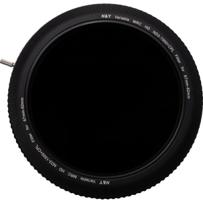 H&Y FILTERS REVORING VARIABLE ND3-ND1000 & CIRCULAR POLARIZER