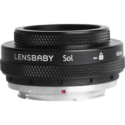 LENSBABY SOL 45MM F/3.5 LENS FOR NIKON F CAMERAS