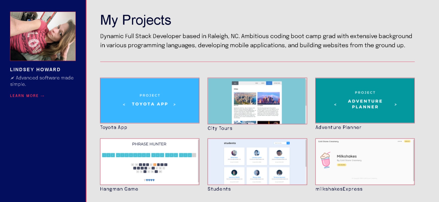 projects with node and express