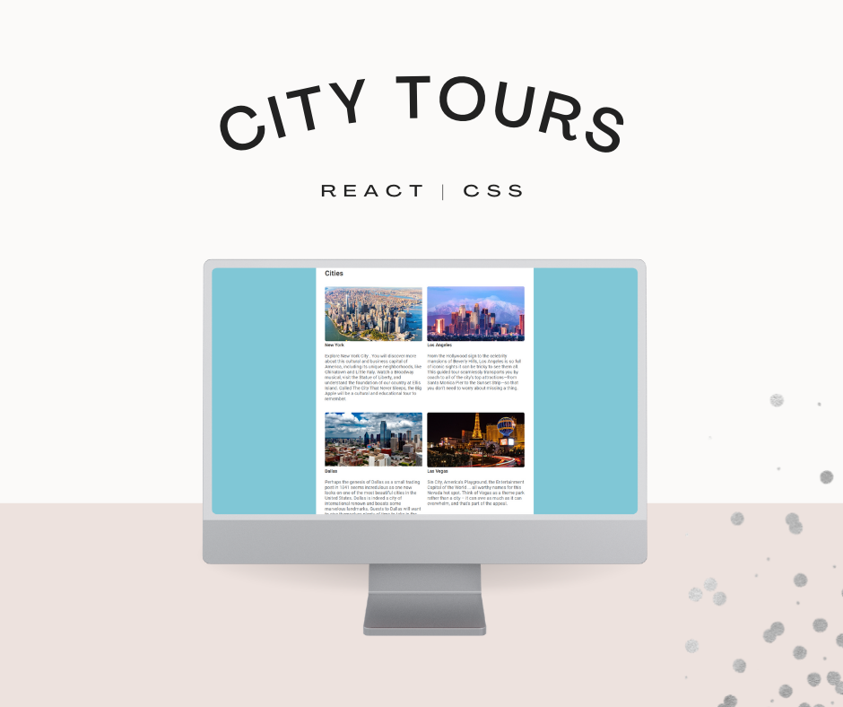 city tours project