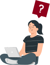 Girl Sitting On FAQ