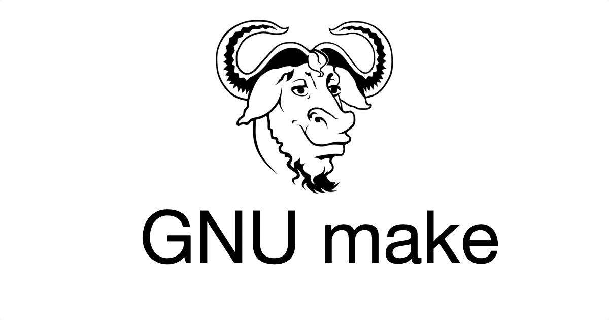 gnu make assignments