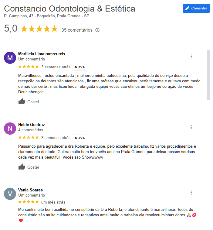 Imagem principal da seção de depoimentos