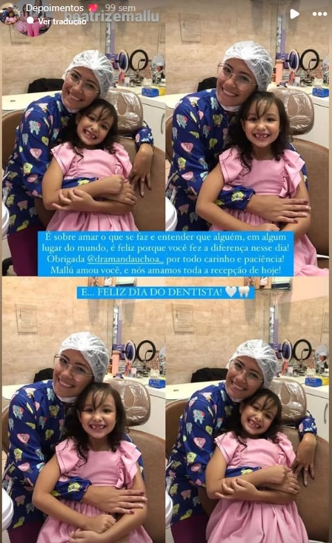 Imagem principal da seção de depoimentos