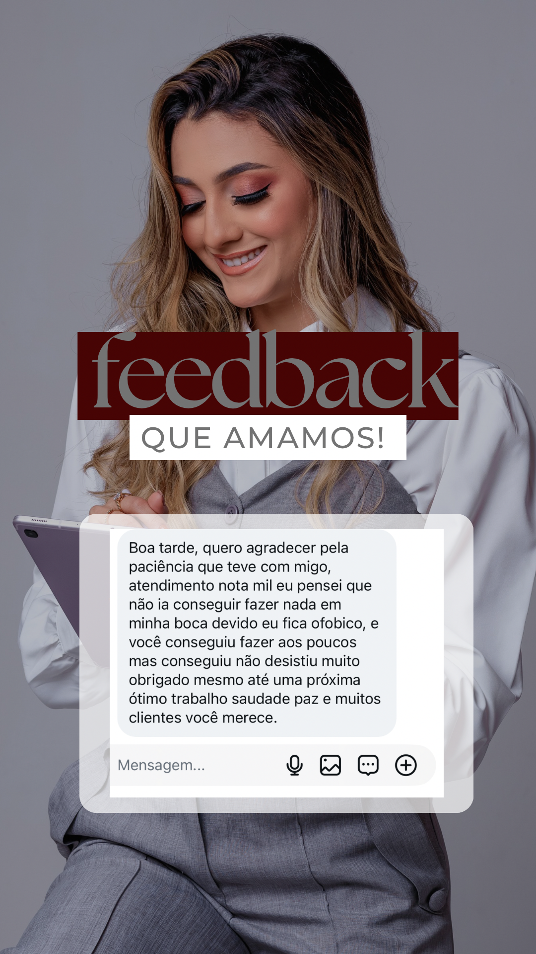 Imagem principal da seção de depoimentos