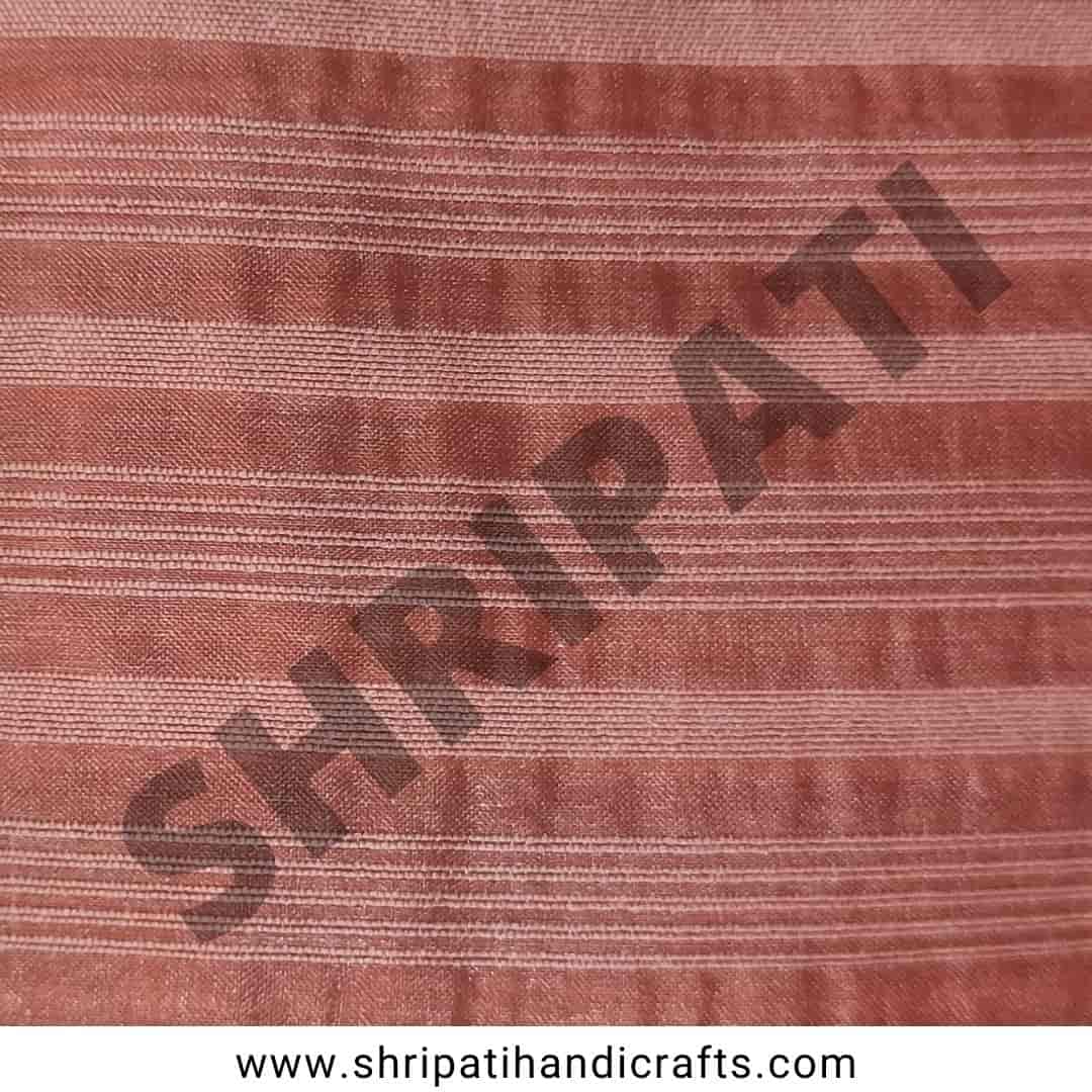 Stripe silk fabric