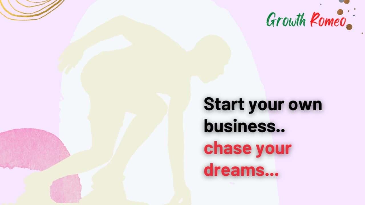 start your own business