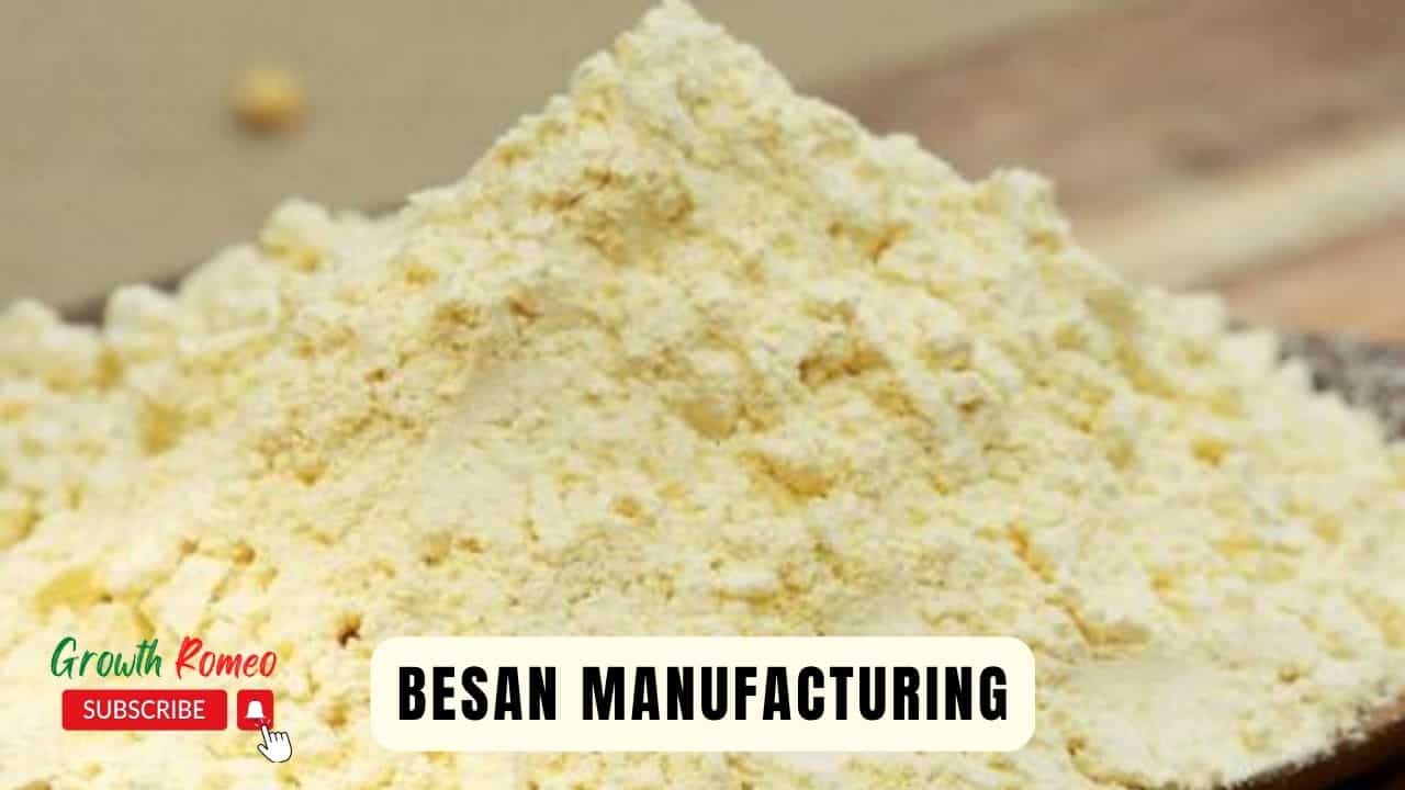 Besan powder manufacturing food business ideas