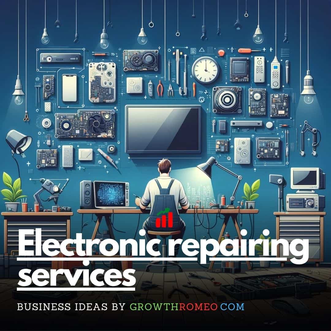 Electronic repairing services business ideas in Bihar