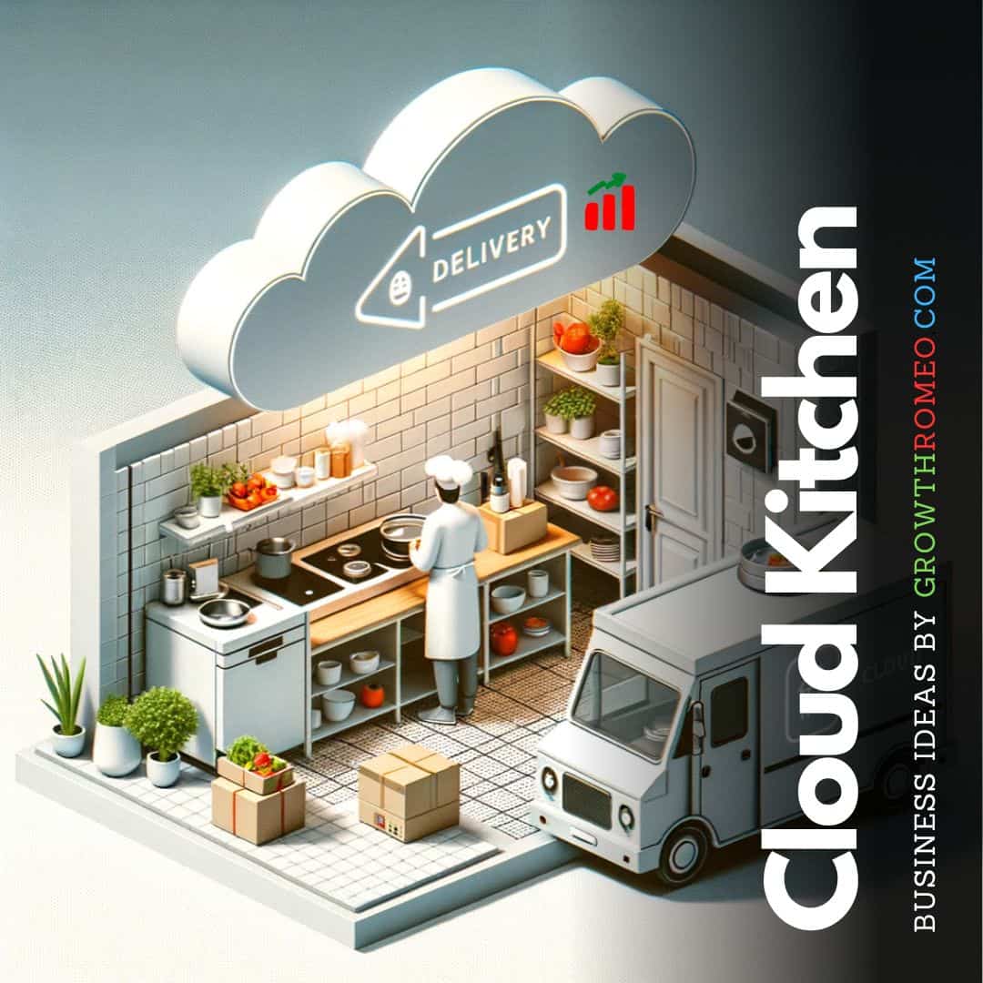 Cloud kitchen top business ideas GrowthRomeo